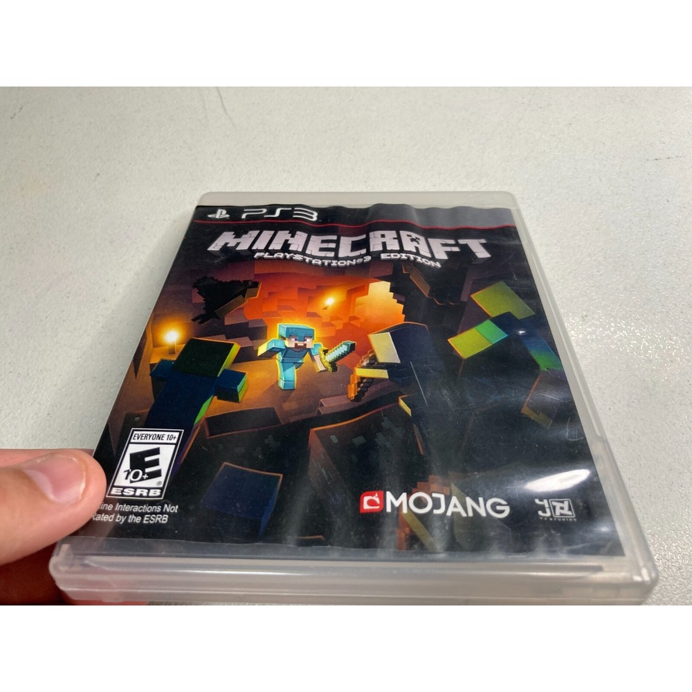 Minecraft PlayStation 3 Edition PlayStation 3 2014 PS3 Disc and Case Tested